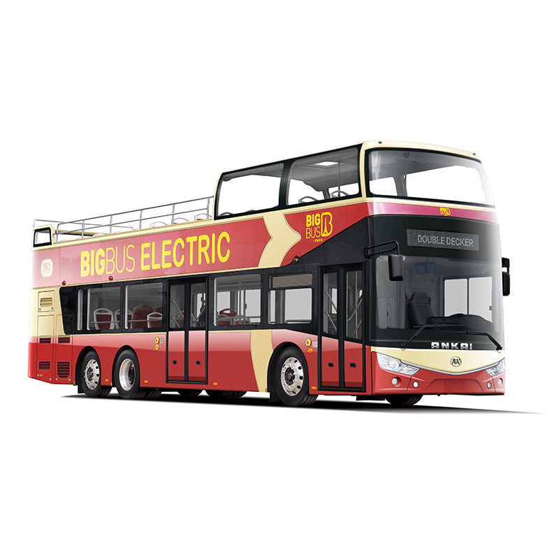 12M Electric Double-Decker Sightseeing Bus - Tropical Mobility